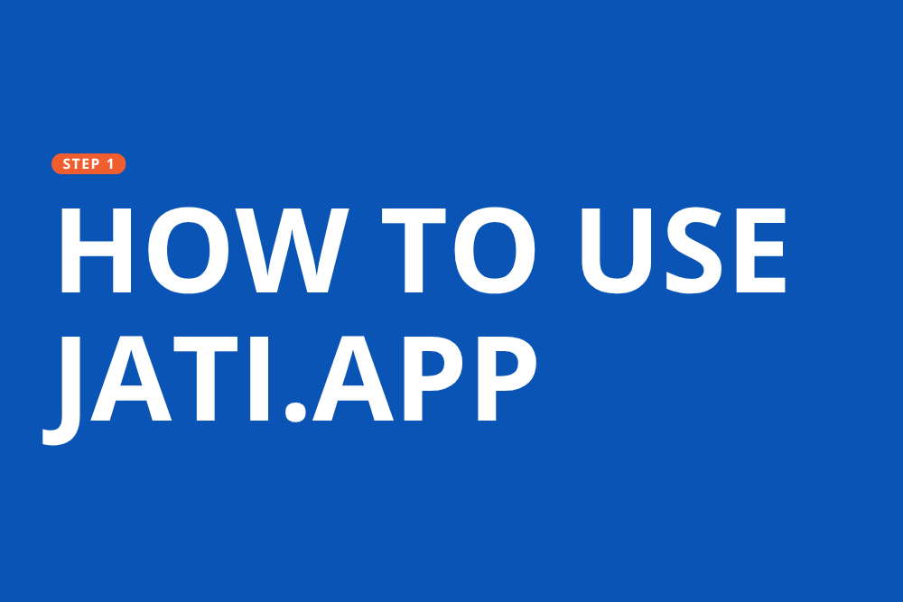 How to use Jati.app